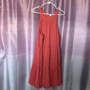 Old Navy coral tiered dress XXL